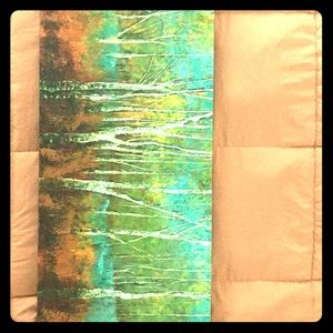 Colored Tree Canvas Picture